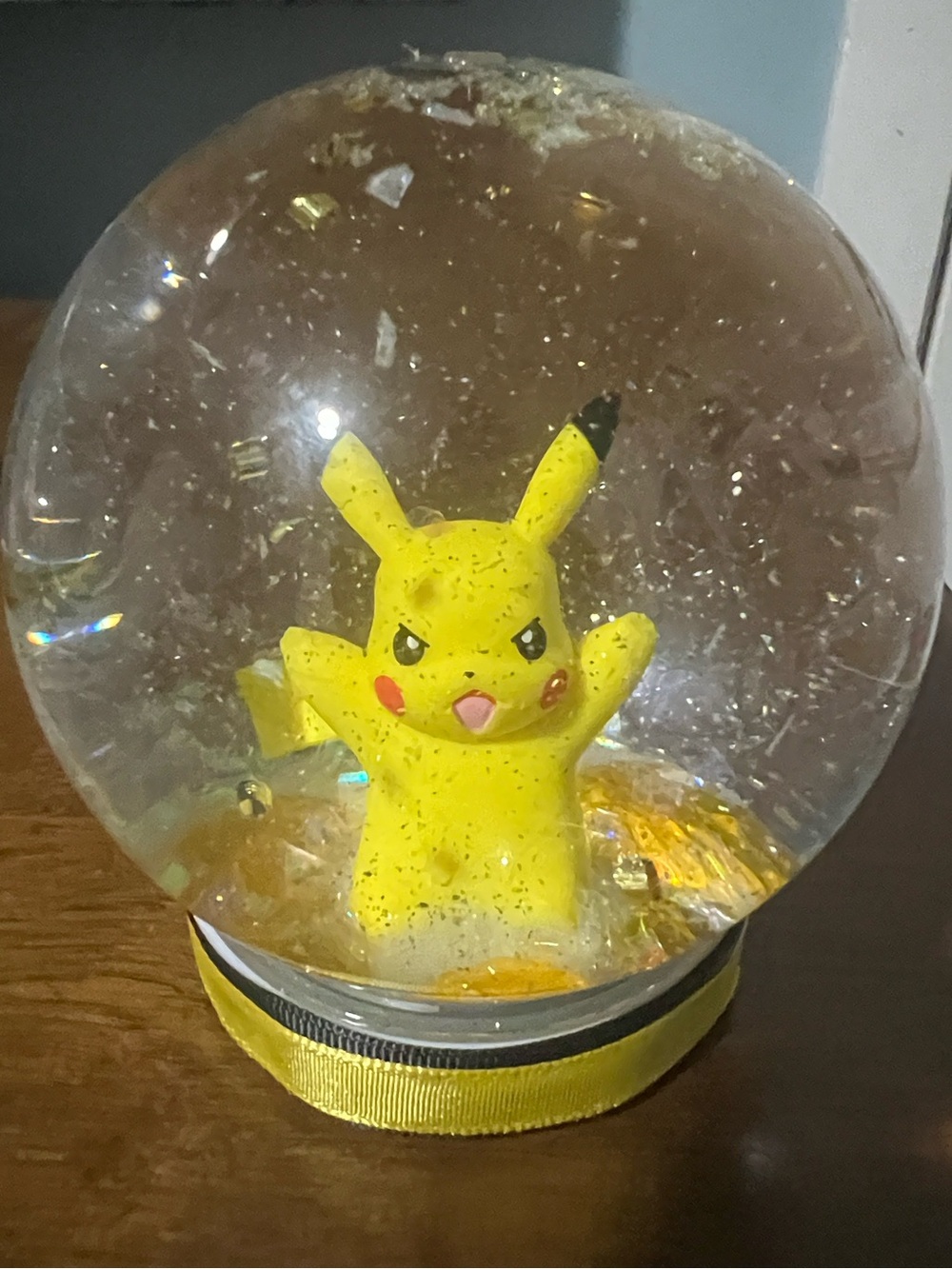 Pikachu Snow Globe
